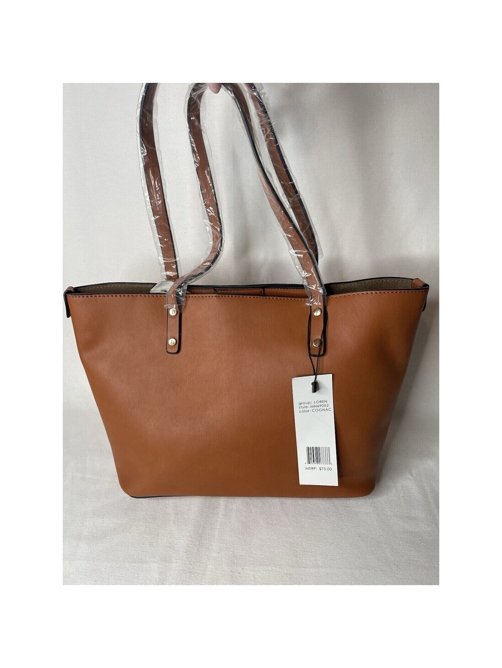 Mondani Loren Large Tote Handbag Brown NWT